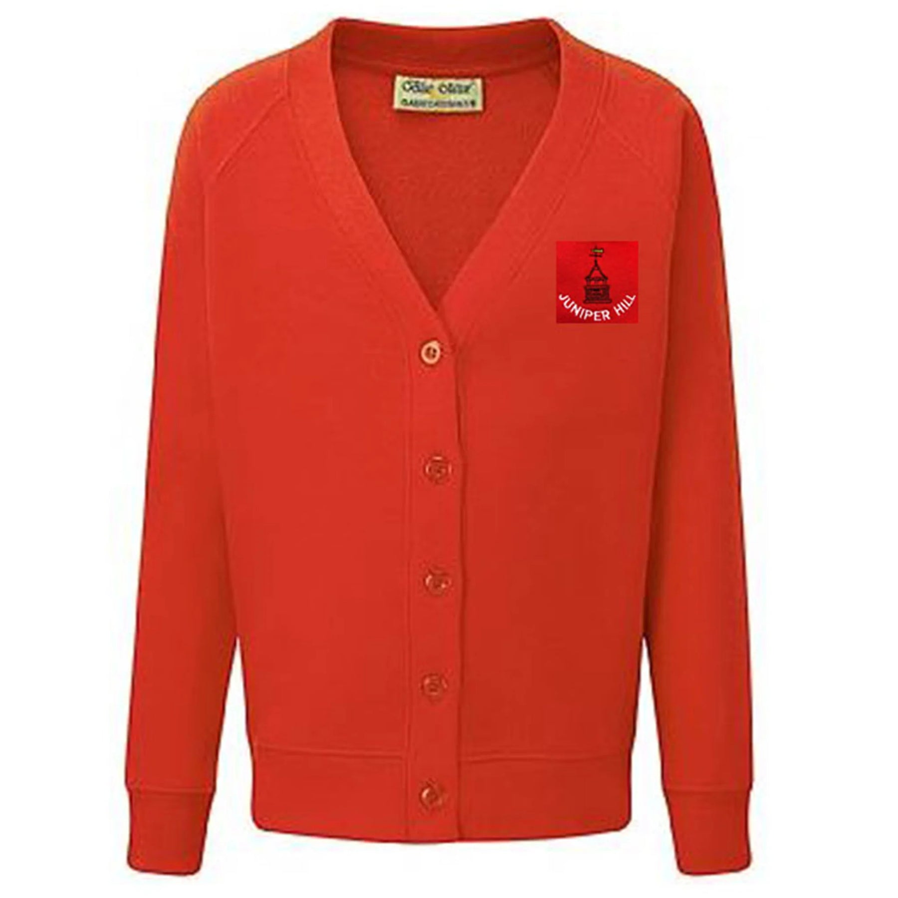 Juniper Hill School Cardigan: Red