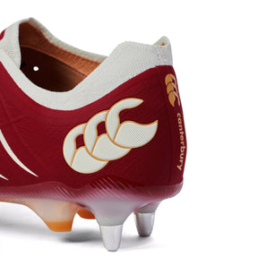 Canterbury Phoenix 2.0 Elite Soft Ground Rugby Boots: Red