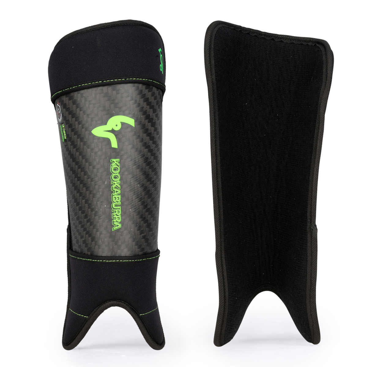 Kookaburra Shin Guards Pro Carbon 26/2027: Black