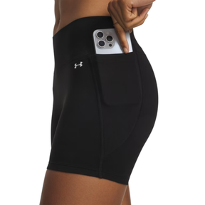 Under Armour Motion Middy Women's Shorts: Ultimate Black/White