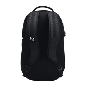Under Armour Hustle 6.0 Backpack: Black/White