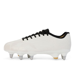 Canterbury Stampede Groundbreak Pro Soft Ground Rugby Boots: White