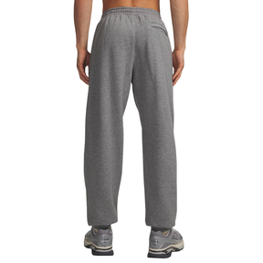 Under Armour Men's Rival Fleece Joggers: Castlerock Light Heather/White