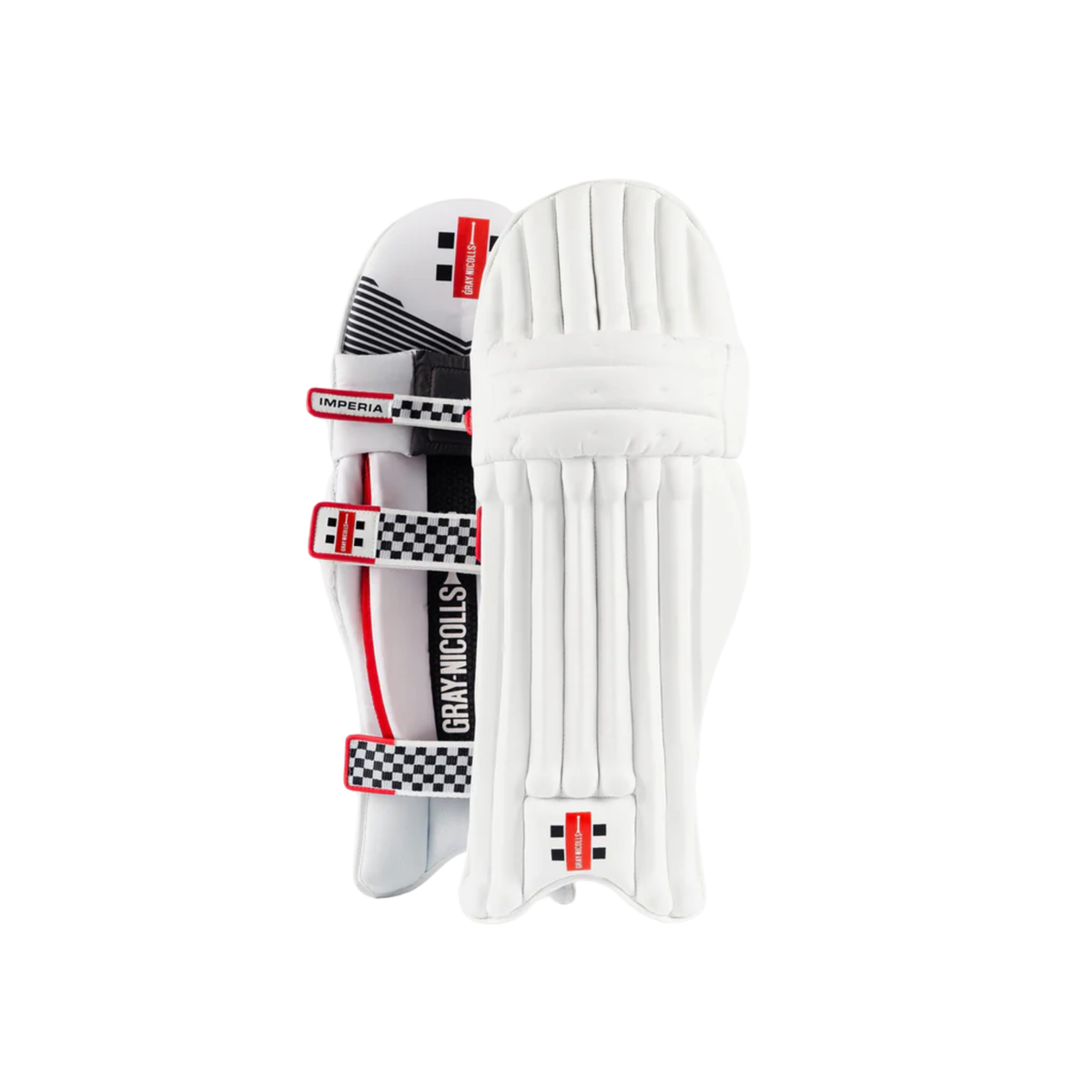 Gray Nicolls Imperia 1.0 Batting Pads: White/Blue - Adult LH