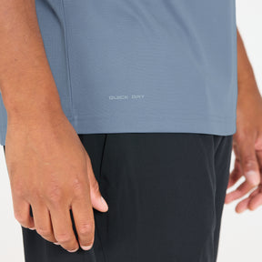 Endurance Men's Vernon V2 T Shirt: Orion Blue