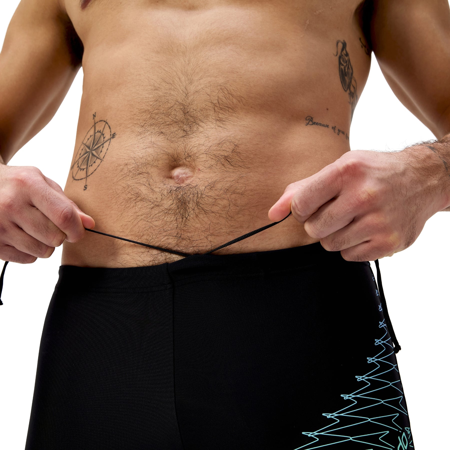 Speedo Mens Medley Logo Aquashort: Green