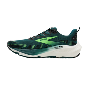 Brooks Ghost Mens Trail Running Shoes: Atlantic Deep/Black/Green