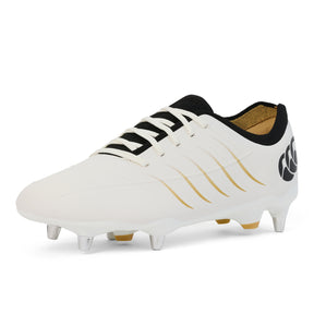 Canterbury Phoenix 2.0 Pro Soft Ground Rugby Boots: White