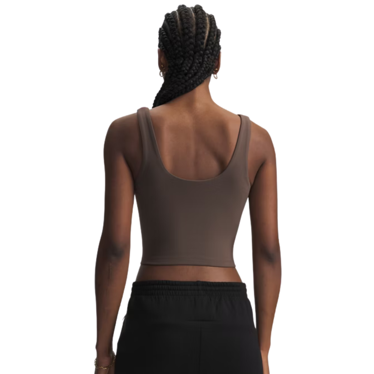 Under Armour Motion Women's Tank: Peppercorn/White