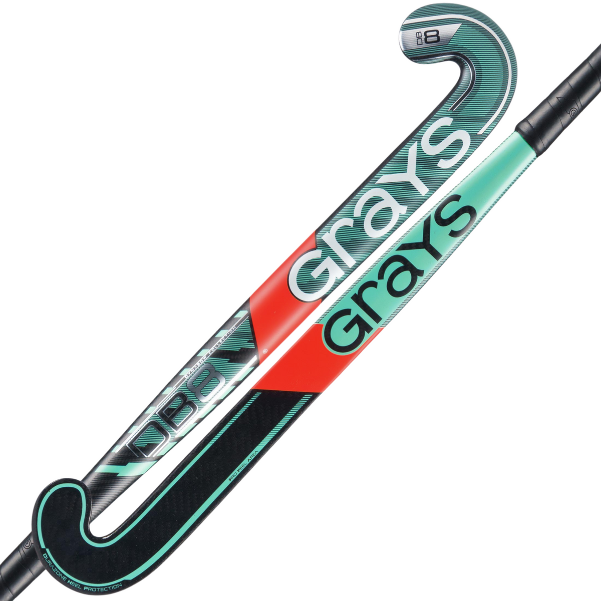 Grays Dynabow 10 Hockey Stick 25/2026: Black/Aqua