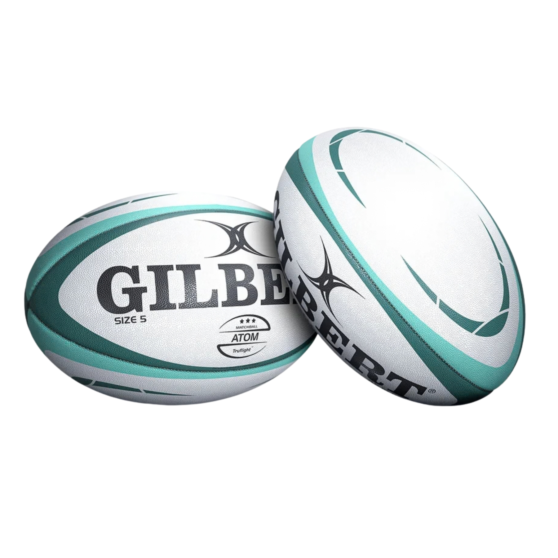 Gilbert Atom Match Rugby Ball: Green