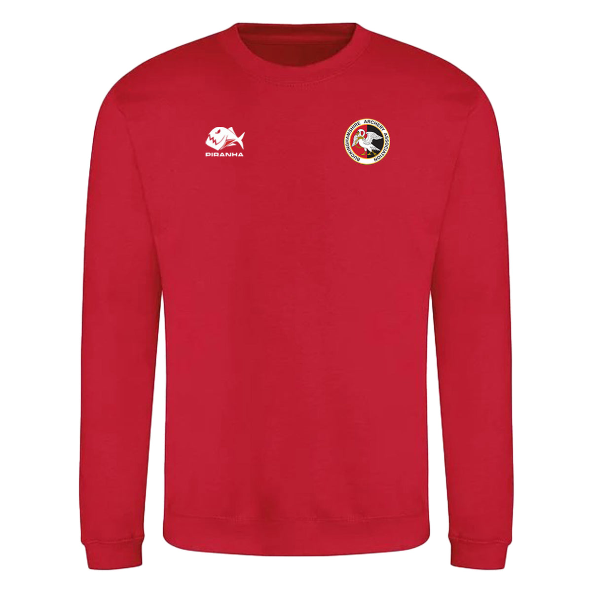 Bucks Archery Association Sweater: Red