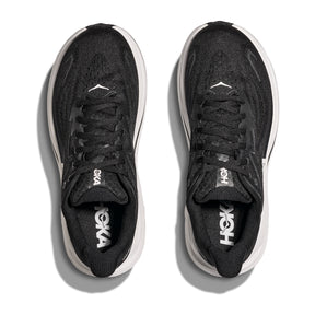 Hoka Clifton 10 Men's Running Shoes: Black/White