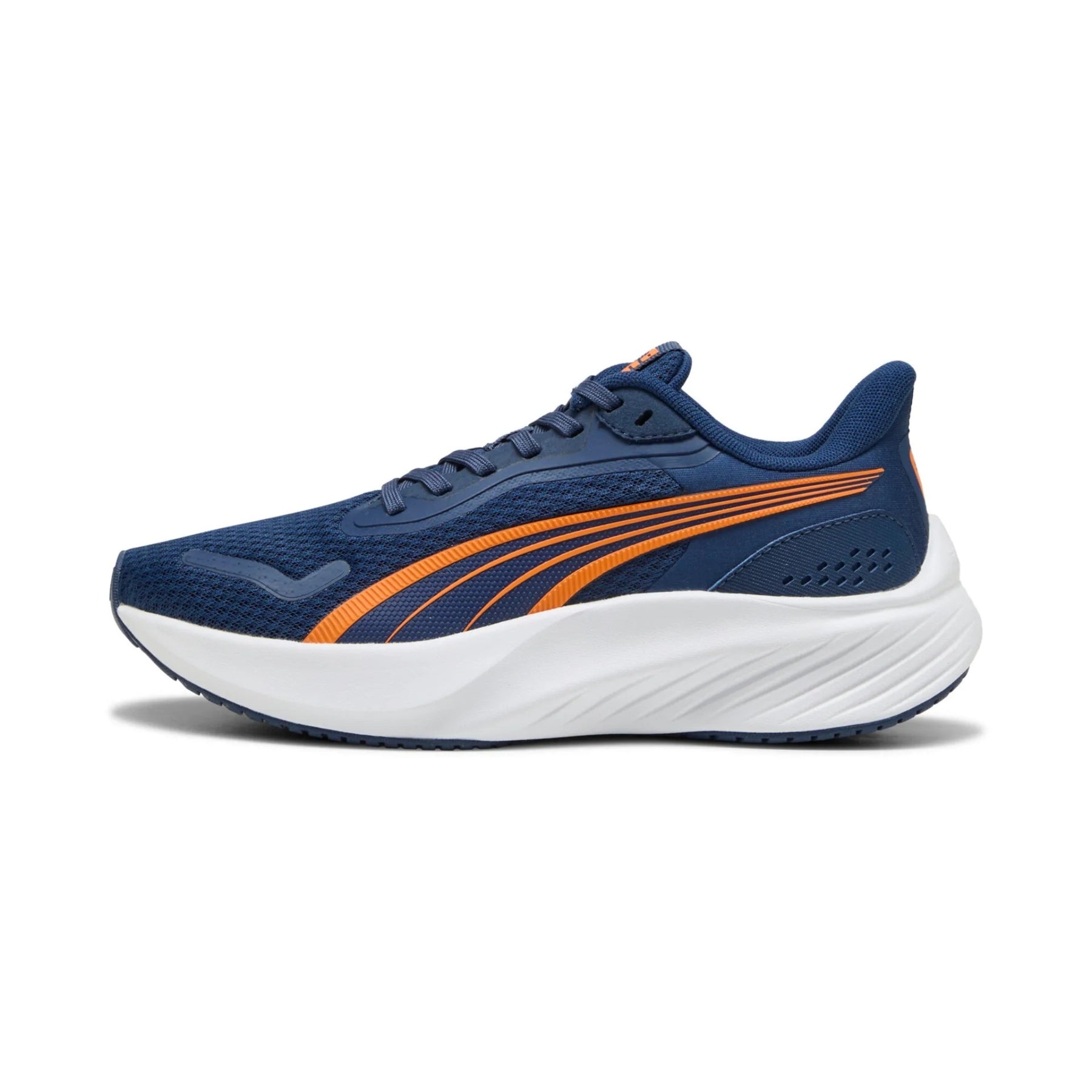 Puma Pounce Lite Junior Running Shoes: Persian Blue/Orange/Puma White