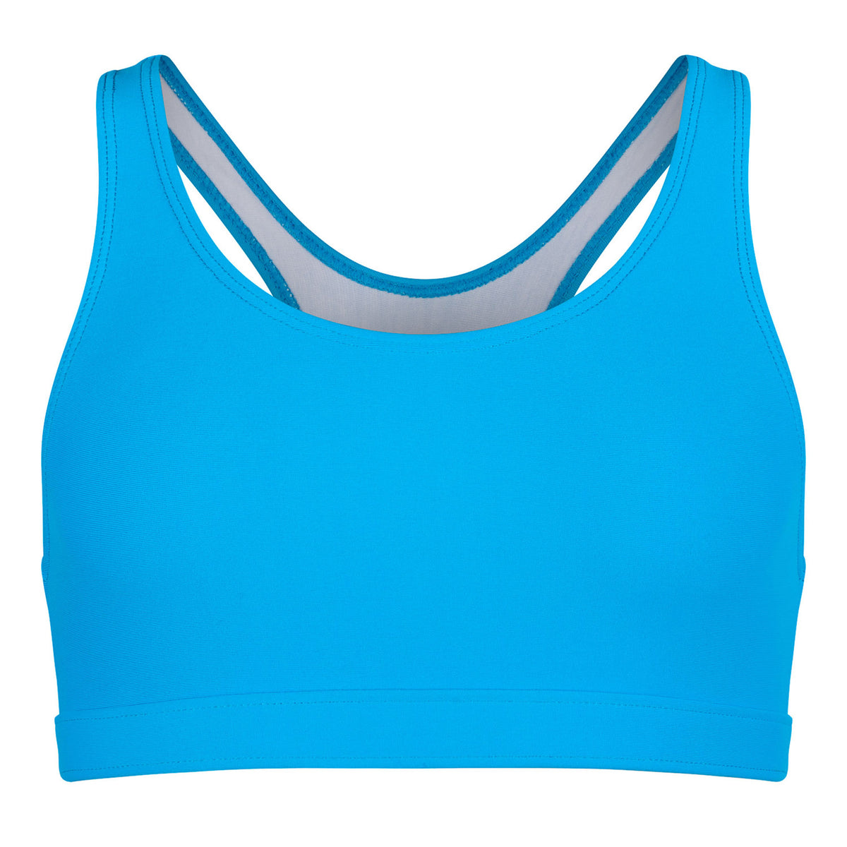 Sportjock Action Sports Bra: Caribbean Blue