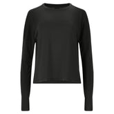 Athlecia Pacy Womens Long Sleeve Tee: Black
