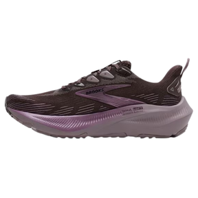 Brooks Ghost Trail Women's Running Shoes: Raisin/Purple/Metallic