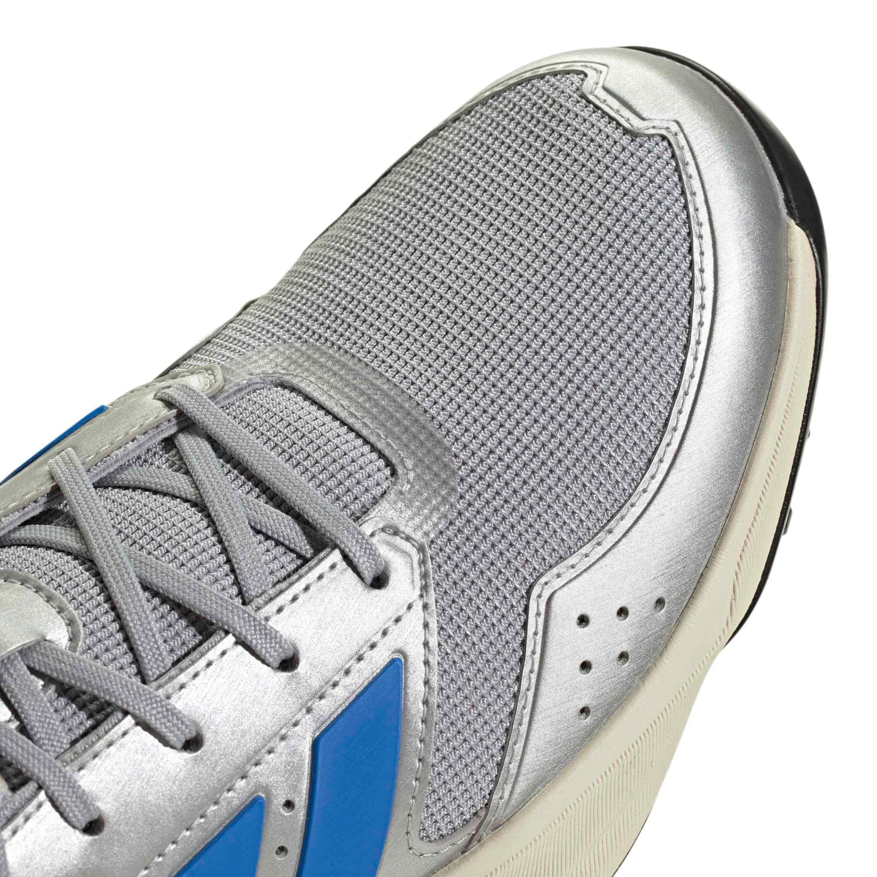 Adidas Adipower League Hockey Shoes: Silver