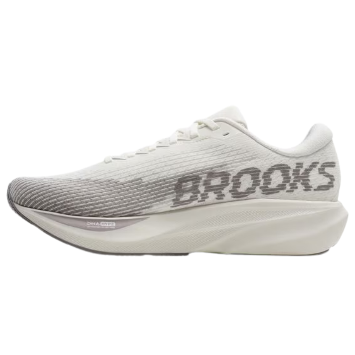 Brooks Ghost Amp Men's Running Shoes: Coconut/Purple Dove/Raisin
