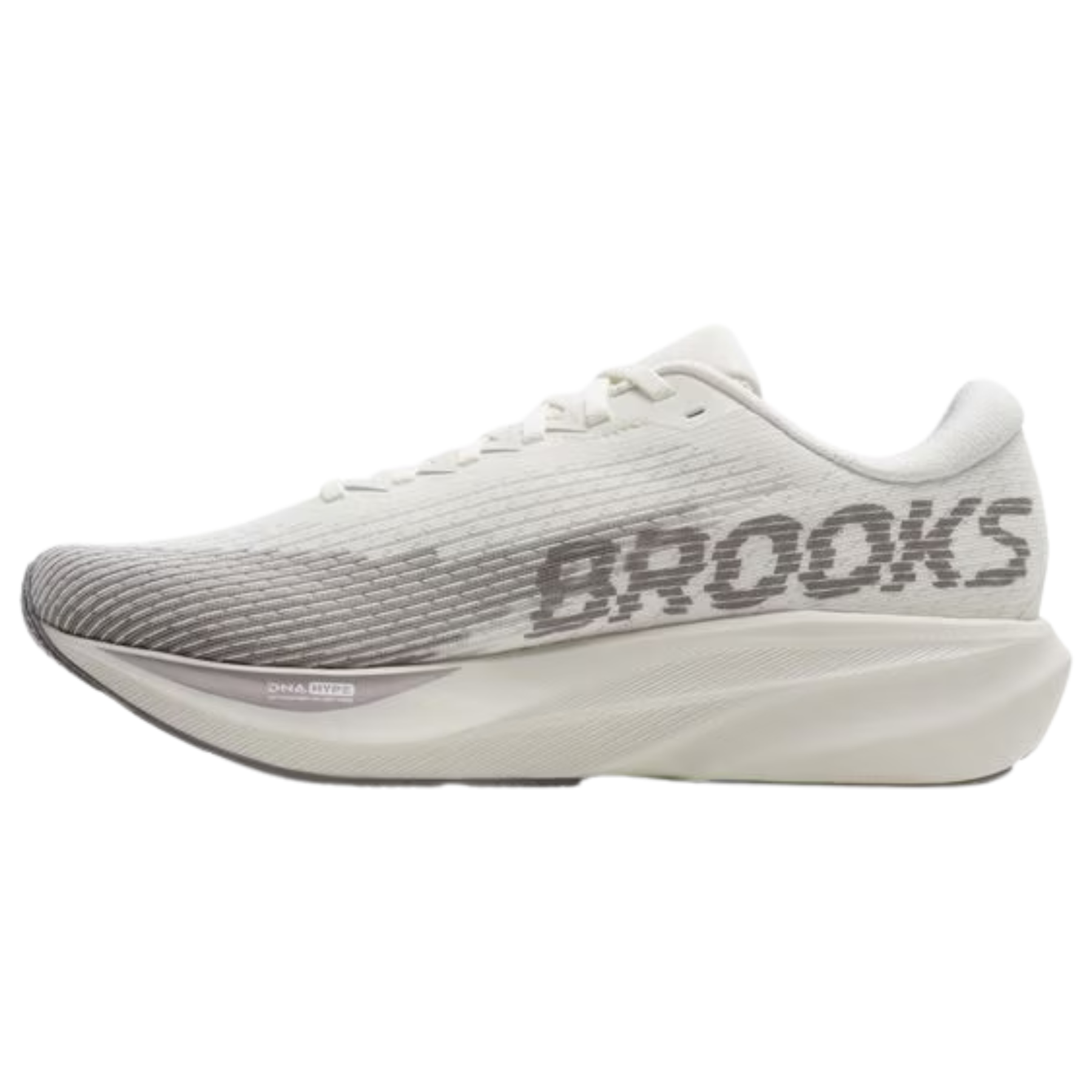 Brooks Ghost Amp Men's Running Shoes: Coconut/Purple Dove/Raisin