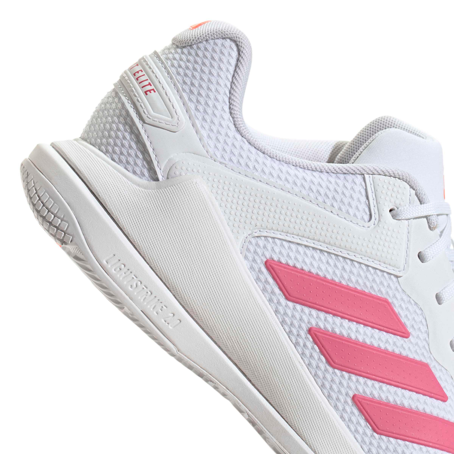 Adidas Netcourt Pro Netball Shoes: White