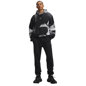 Under Armour Men's Rival Fleece Joggers: Ultimate Black/White