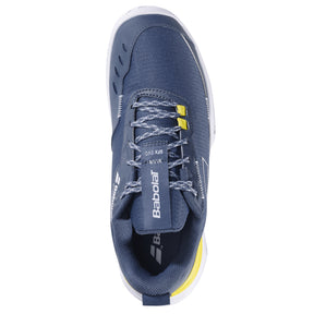 Babolat SFX Evo All Court Mens Indoor Shoes: Dark Grey/White