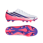 Adidas F50 Hyperfast Club FT FG/MG Football Boots: White