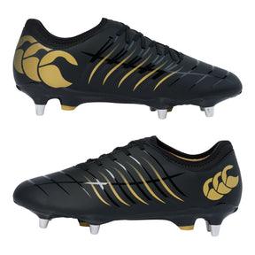 Canterbury Phoenix 2.0 Team Soft Ground Rugby Boots: Black