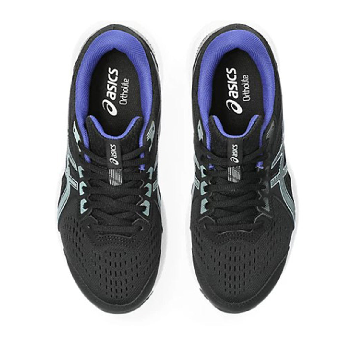 Asics Gel Contend 8 Womens Running Shoes: Black/Aquarium