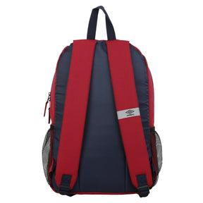 Umbro England Rugby Team Training Academy Backpack: Tibetan Red/White