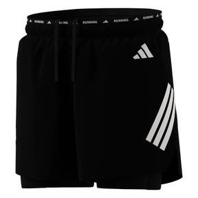 Adidas Adi365 Iconinc Running 2in1 Shorts: Black