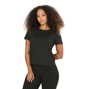 Athlecia Pacy Women's V3 Short Sleeve Tee: Black