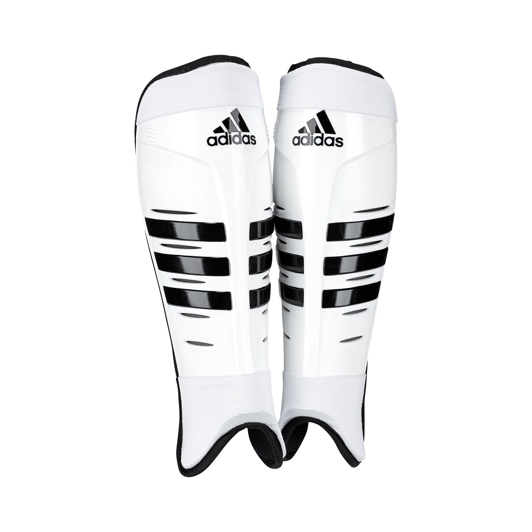 Adidas Adipower Pro Shinguard: White/Black