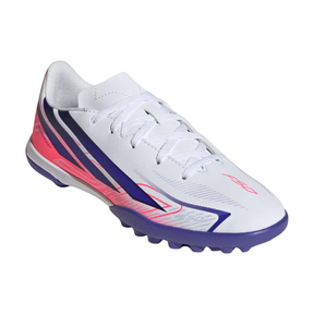 Adidas F50 Hyperfast Club TF Junior  Football Boots: White