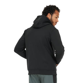 Virtus Taro Technical Full Zip Mens Hoody: Black