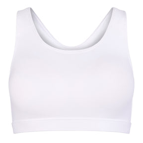 Sportjock Super Sports Bra: White