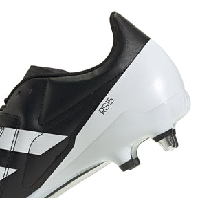 Adidas RS-15 SG Rugby Boots: Black