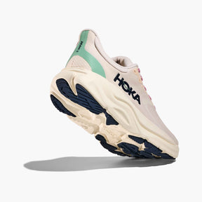 Hoka Arahi 8 Women's Running Shoes: Rose Cream/Alabaster