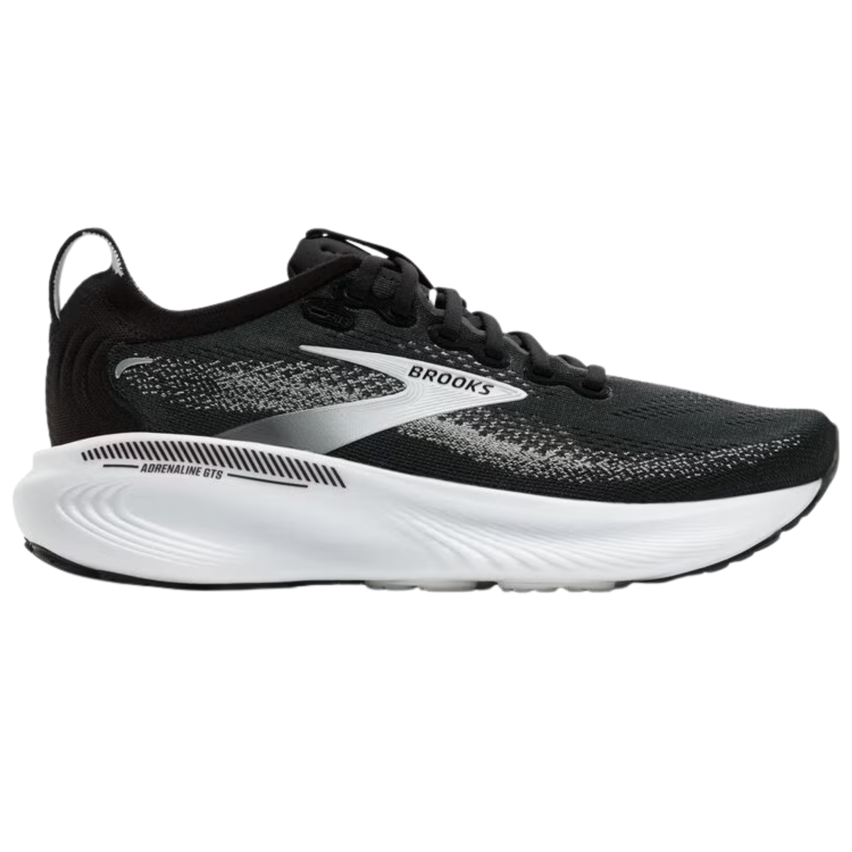 Brooks Adrenaline GTS 25 Men's Running Shoes: Black/Grey/White