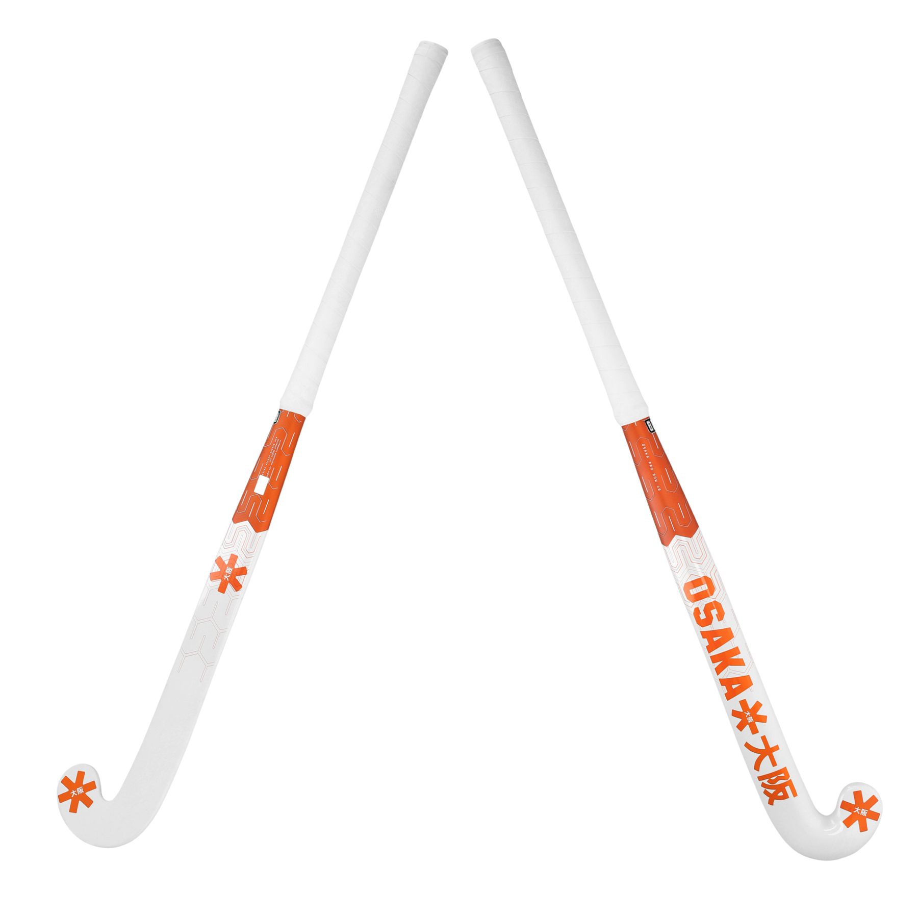 Osaka Pro Bow 40 Hockey Stick 2026: Orange Tiger