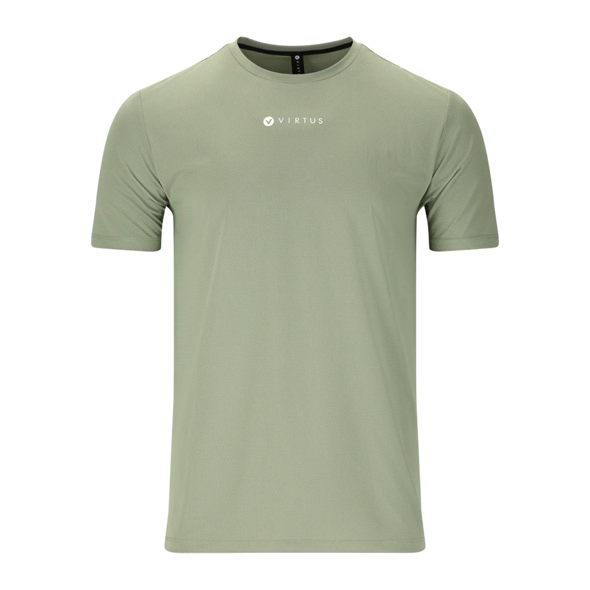 Virtus Roger V2 Mens Hyperstretch Short Sleeve Tee: Dried Sage