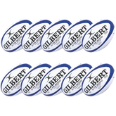 Gilbert G-TR8000 Training Rugby Ball (Pack of 10)