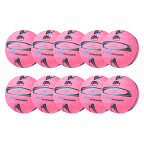 Piranha Xtreme Netball: Pink Pack of 10