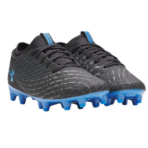 Under Armour Magnetico Select 5 Junior Football Shoes: Black/Castlerock/Blue