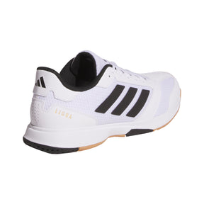 Adidas Mens Ligra 8 Indoor Court Shoes: White