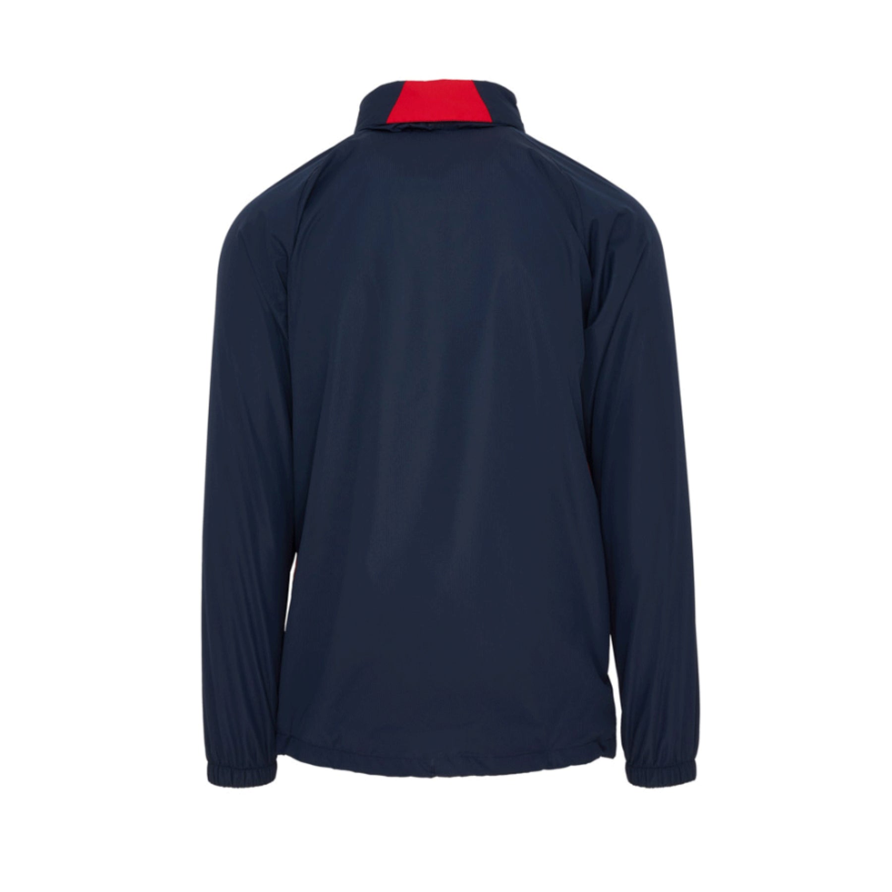 Bucks Refs Soc Rain Jacket: Navy/Red