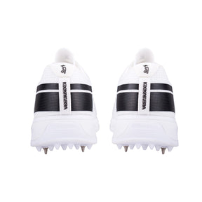 Kookaburra KC Players Spike Cricket Shoes 2024: White/Black