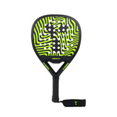 Y1 Mirage Padel Racket: Black/Yellow