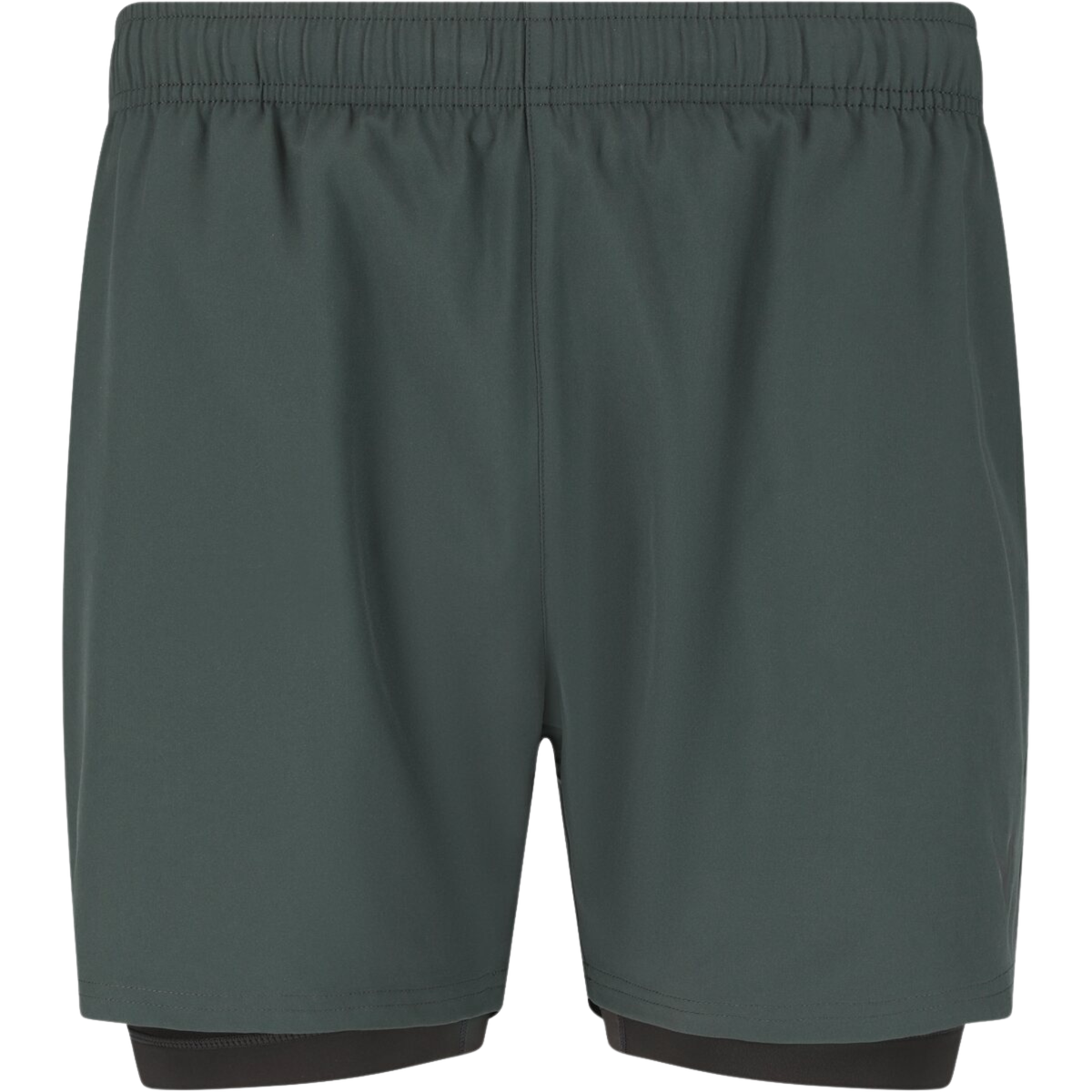 Virtus Zayne V2 Men's 2 in 1 Running Shorts: Forest River